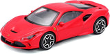 18-36054 Bburago Ferrari CDU F8 TRIBUTO Race+Play  - 1:43