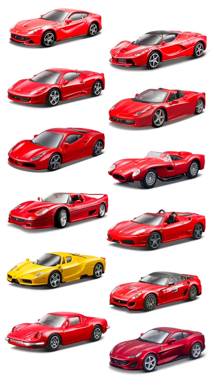390604.112 - Bburago Ferrari  FERRARI 1:43 - ESP MODELLO E COLORE CASUALE