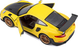 390815.006 - Bburago Maisto PORSCHE 911 GT2 RS - 1:24 - GIALLA
