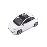 18-22106 Bburago - Fiat 500 (2007), bianca - Scala 1:24