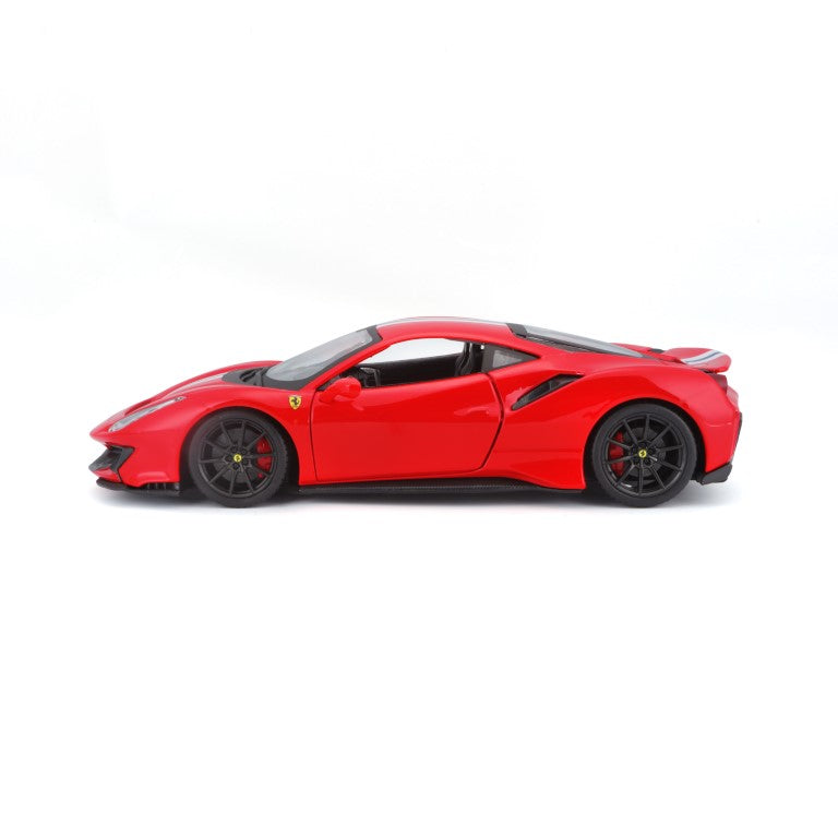 * 18-26026 RD Bburago Ferrari R&P - Ferrari 488 Pista, rossa - Scala 1:24