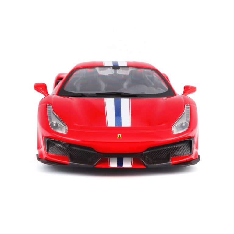 * 18-26026 RD Bburago Ferrari R&P - Ferrari 488 Pista, rossa - Scala 1:24