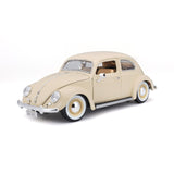 18-12029 CM Bburago - Volkswagen Kafer-Beetle (1955), beige - 1:18