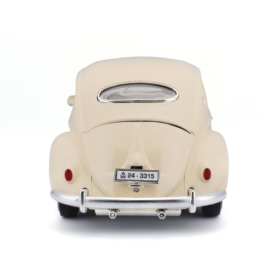 18-12029 CM Bburago - Volkswagen Kafer-Beetle (1955), beige - 1:18