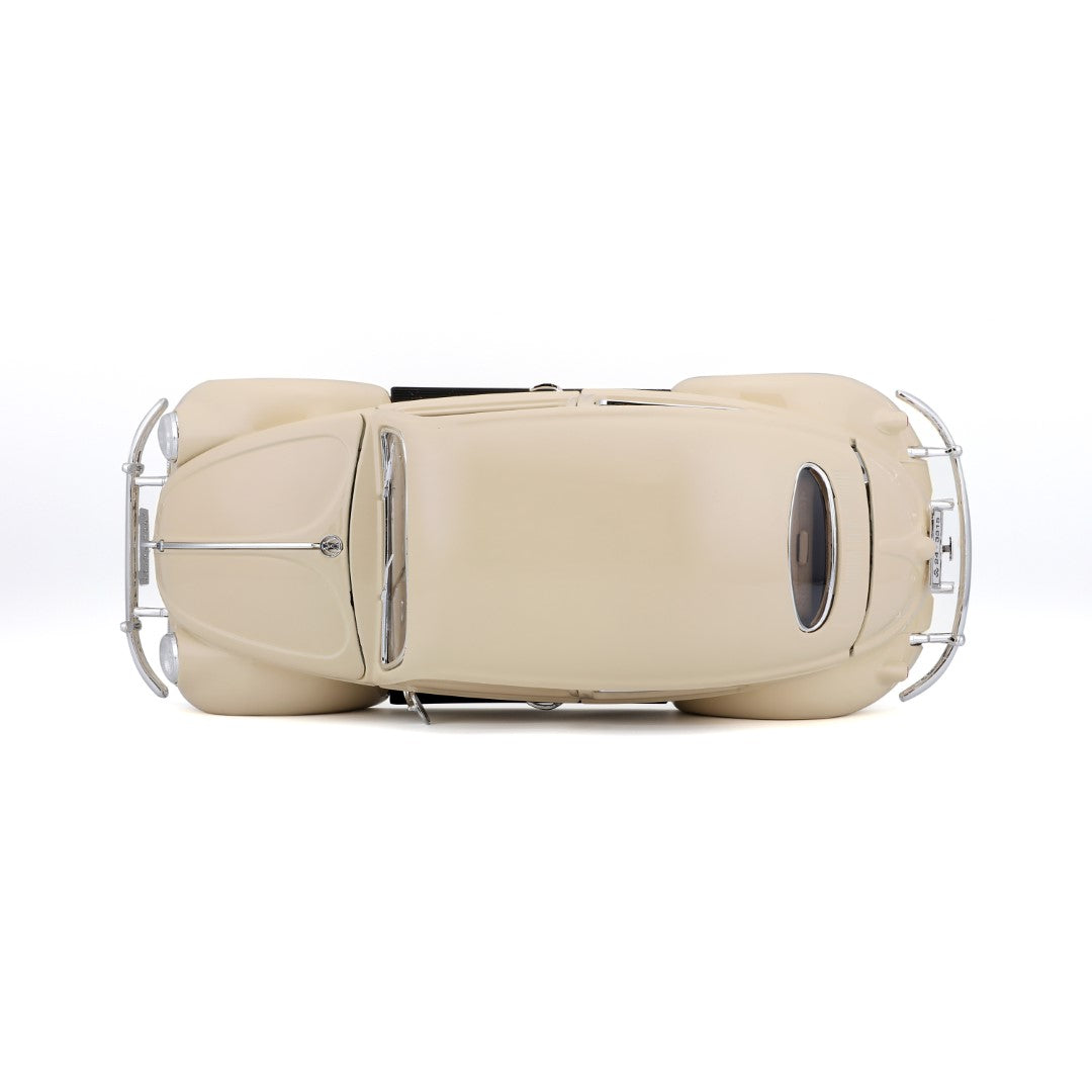 18-12029 CM Bburago - Volkswagen Kafer-Beetle (1955), beige - 1:18