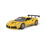 18-26307 Bburago Ferrari Racing - Ferrari 488 Challenge, gialla - 1:24