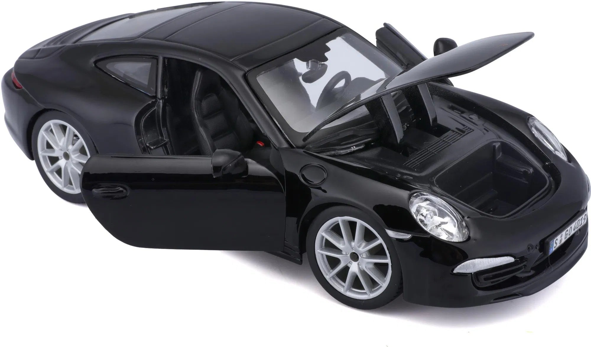 18- 21065 Bburago PORSCHE 911 CARRERA S - 1:24 NERA