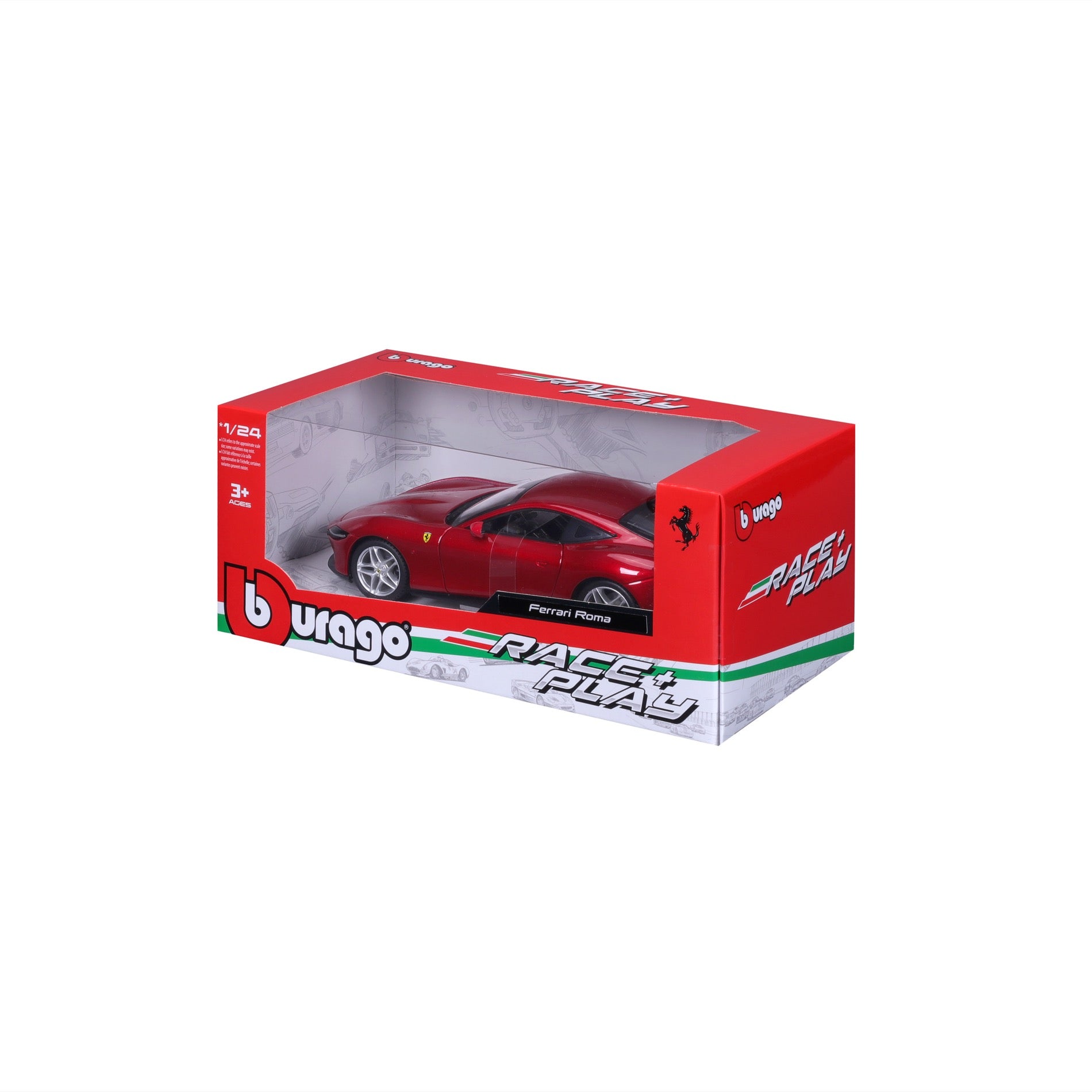 18-26029 - Bburago - 1:24 - Ferrari R&P - Ferrari - Rossa