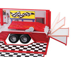 18-31202 - Bburago - 1:43 - Ferrari  Race - Camion Meccanici Racing con auto