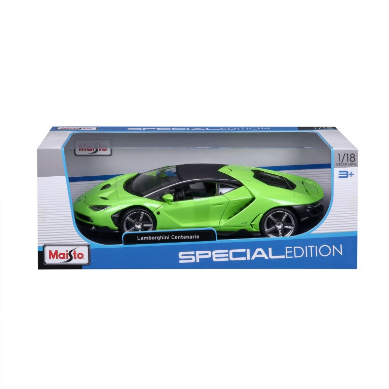 10-31386 Bburago Maisto - Lamborghini Centenario, verde - Scala 1:18