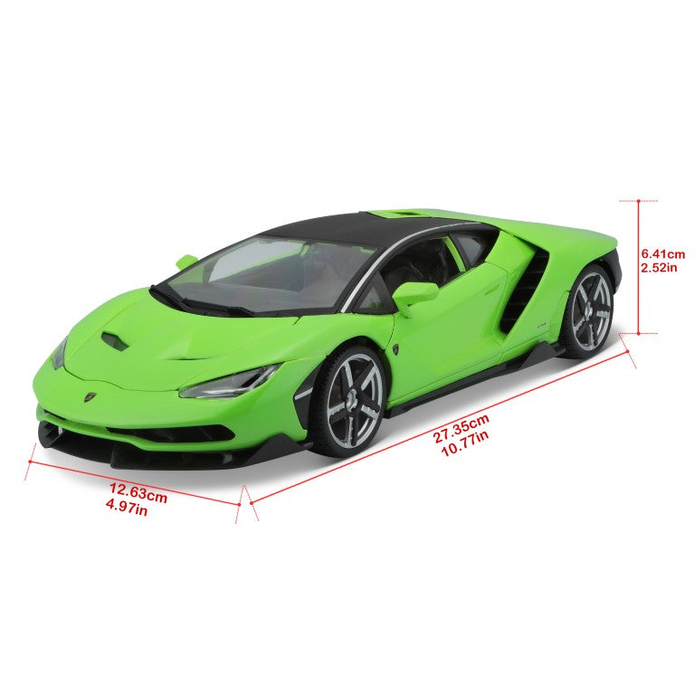 10-31386 Bburago Maisto - Lamborghini Centenario, verde - Scala 1:18