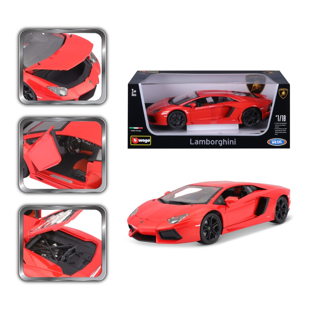 18-11033 Bburago - Lamborghini Aventador Coupe LP700-4 - Scala 1:18