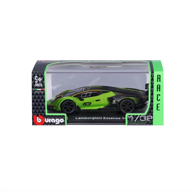 18-41161 - Bburago - 1:32 - Race  - Lamborghini Essenza SCV12 - #63 Verde