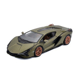 18-21099 GN Bburago - Lamborghini Sian FKP 37, verde - Scala 1:24