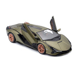 18-21099 GN Bburago - Lamborghini Sian FKP 37, verde - Scala 1:24