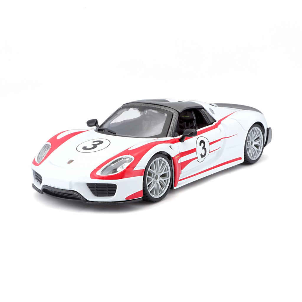 Bburago Race - Porsche 918 Spyder Weissach - Scala 1:24
