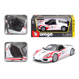 18-28009 Bburago Race- 1:24 - Porsche 918 Spyder - Weissach