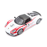 18-28009 Bburago Race- 1:24 - Porsche 918 Spyder - Weissach