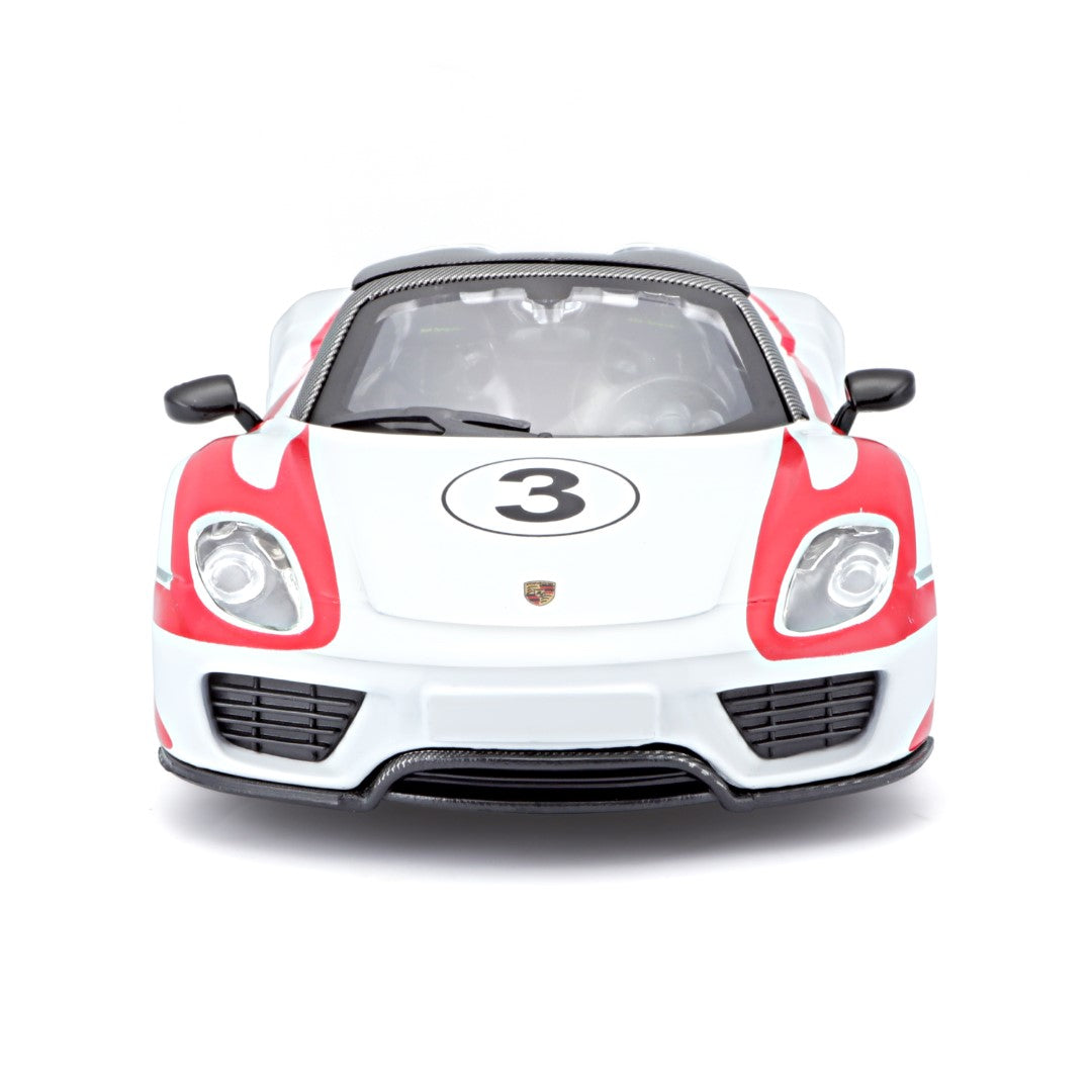 18-28009 Bburago Race- 1:24 - Porsche 918 Spyder - Weissach