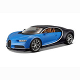 18-30348 Bburago Street Fire - Bugatti Chiron, blu - Scala 1:43