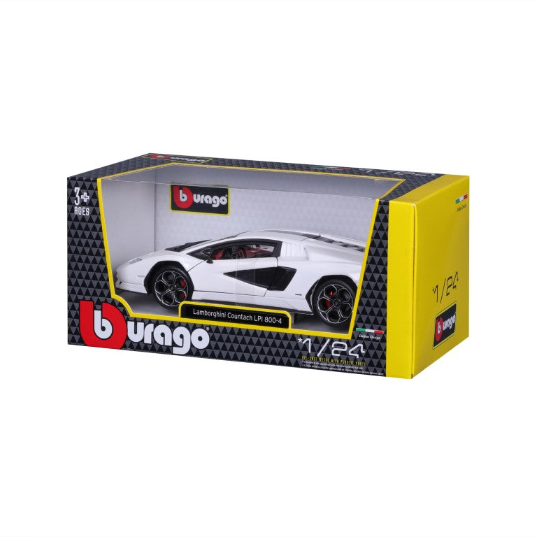 18-21102 - Bburago - 1:24 - Lamborghini Countach LPI 800-4 - Bianca
