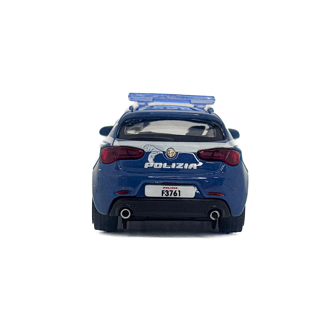 18-30387 (28-30329) Bburago - Alfa Romeo Giulia Polizia - Scala 1:43