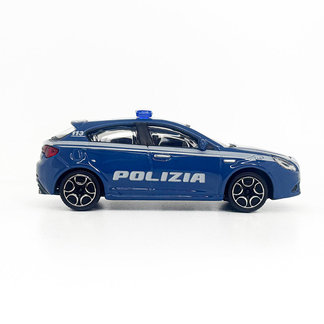 18-30387 (28-30329) Bburago - Alfa Romeo Giulia Polizia - Scala 1:43