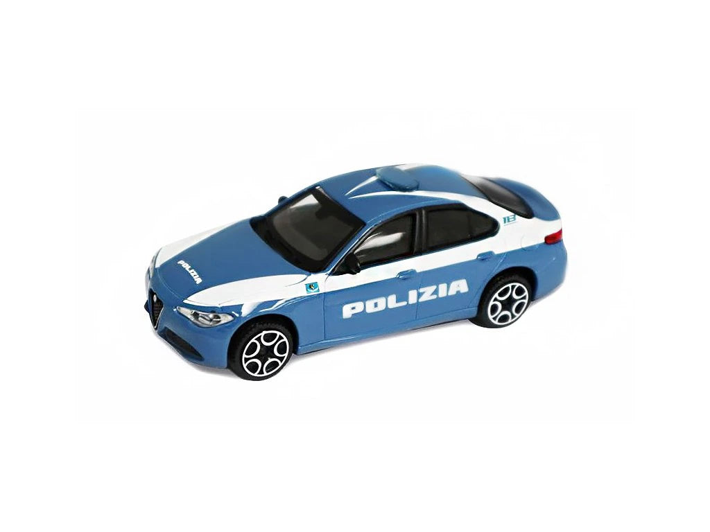 18-30387 (28-30329) Bburago - Alfa Romeo Giulia Polizia - Scala 1:43