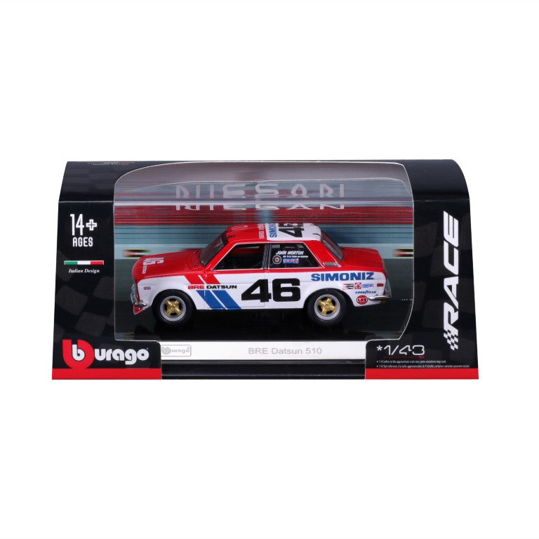 925730.006 - Bburago BRE DATSUN 510 - 1:43 Race