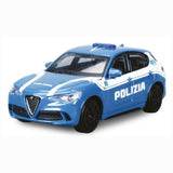 18-01458 (28-21086) Bburago - Alfa Romeo Stelvio Polizia - Scala 1:24