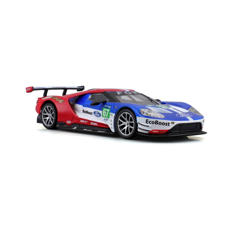 18-41158 - Bburago - 1:32 - Race  - 2017 FORD GT LE MANS - #67 Le Mans 24 hr.