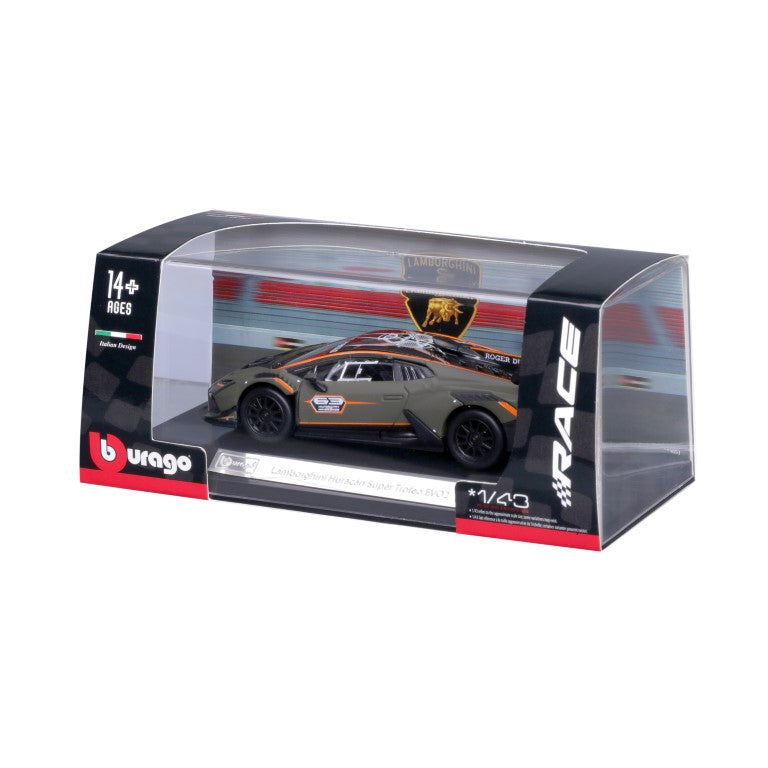 18-38305 - Bburago - 1:43 - RACE - Lamborghini Huracn Super Trofeo EVO2 - #63