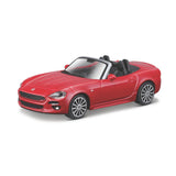 18-30424 Bburago Street Fire - Fiat 124 Spider, rossa - Scala 1:43