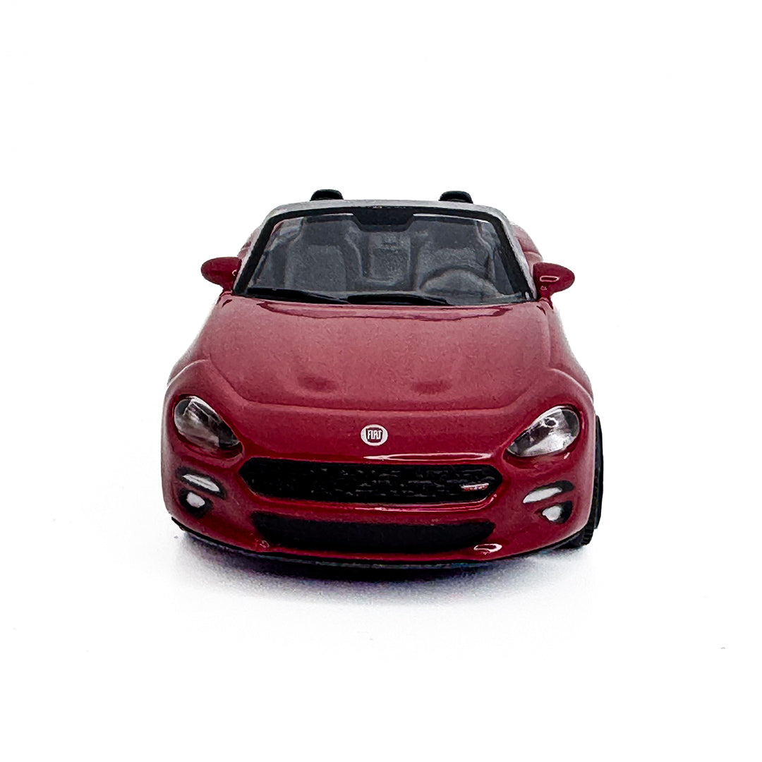 18-30424 Bburago Street Fire - Fiat 124 Spider, rossa - Scala 1:43