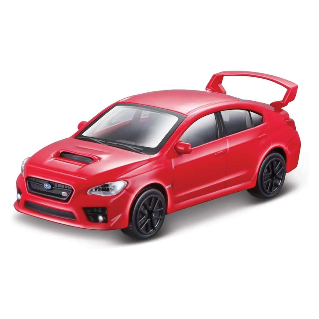 18-30393 Bburago Street Fire - Subaru WRX STI (2017), rossa - 1:43