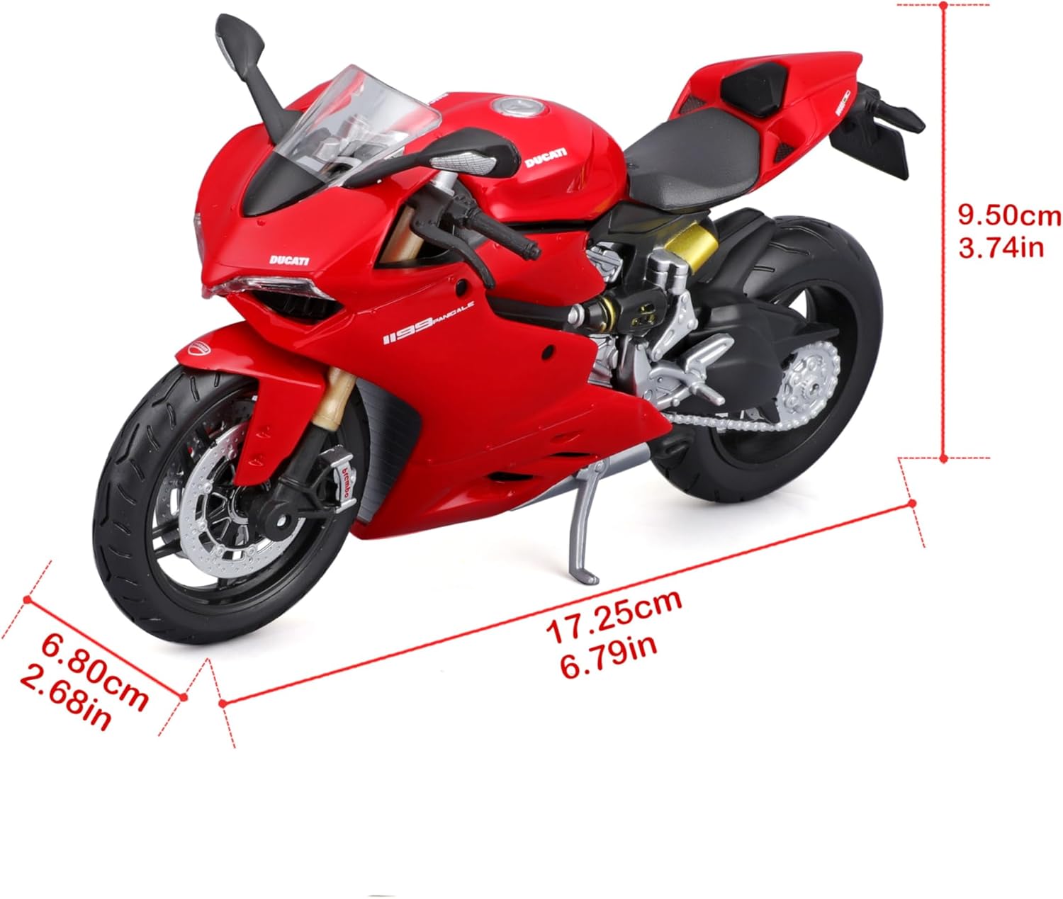 * 18-55101 Bburago Model Kit - Ducati 1199 Panigale - Scala 1:12