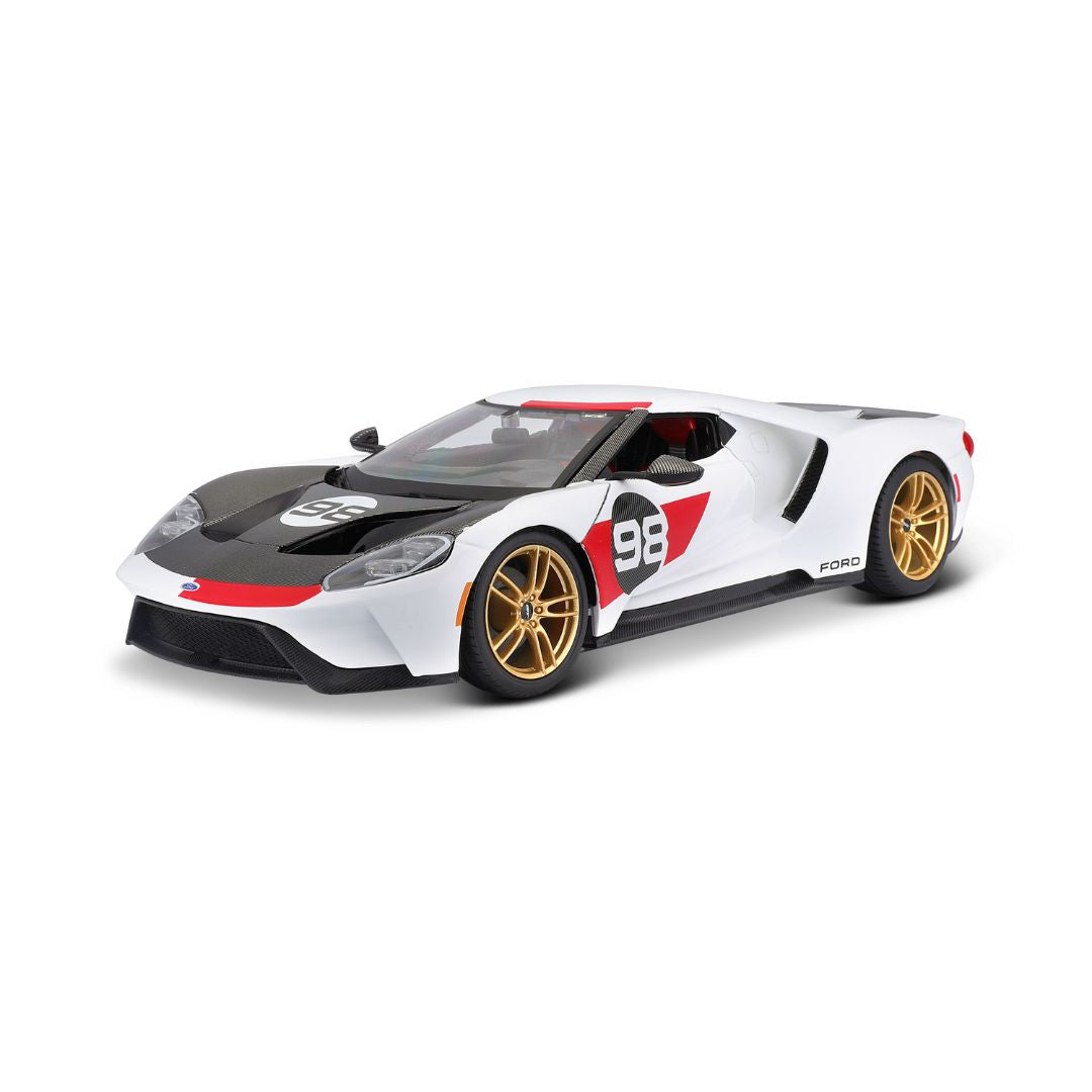 313901:18 - 2021 Ford GT Heritage Bianca (#98)