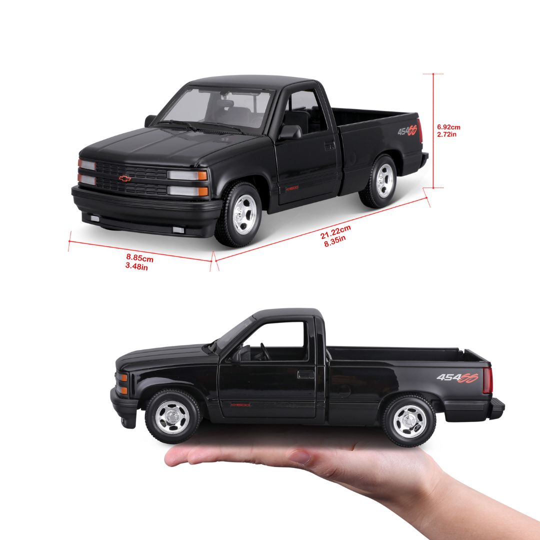 32901 BK1:24 - 1993 Chevrolet 454 SS Pick-up Nera