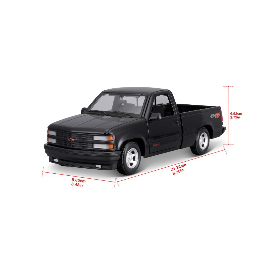 32901 BK1:24 - 1993 Chevrolet 454 SS Pick-up Nera