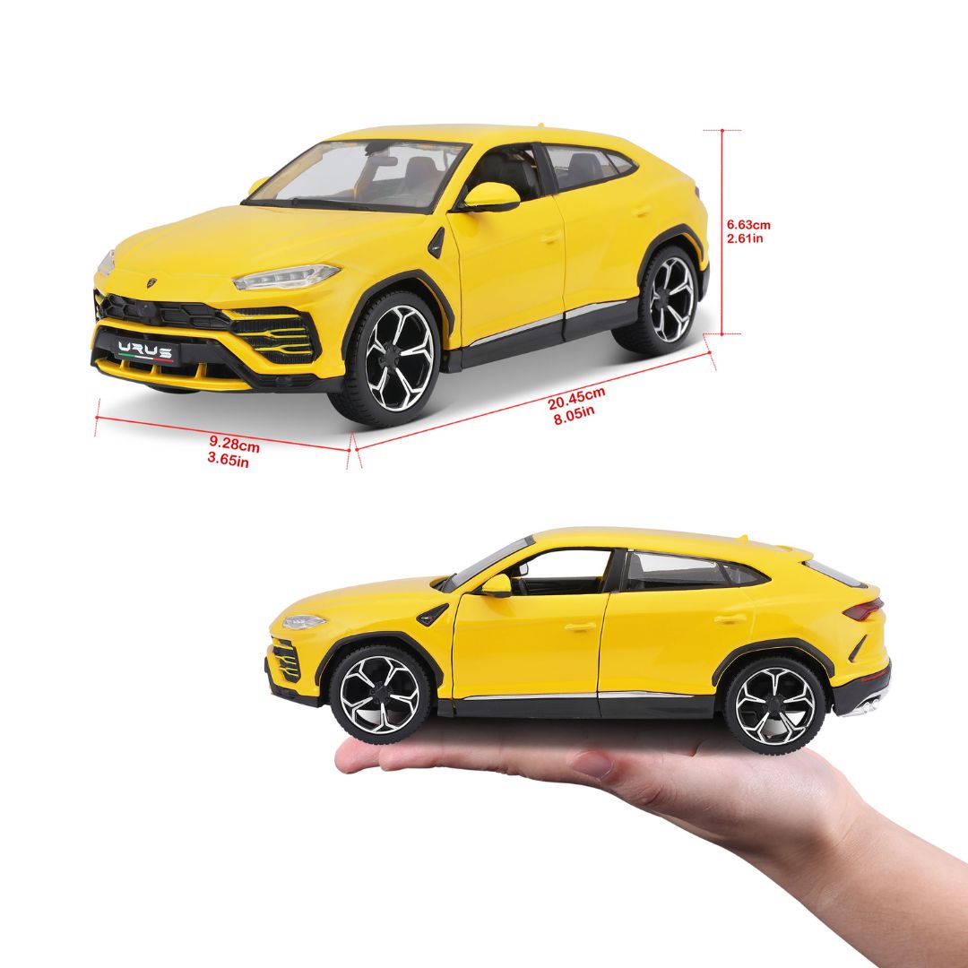 31519 YL Bburago Maisto - Lamborghini Urus, gialla - Scala 1:24