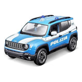 *31520P Bburago Maisto - Jeep Renegade Polizia - Scala 1:24