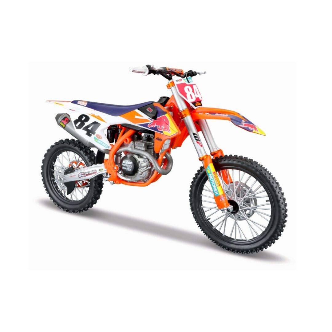 10-32228  Maisto - Red Bull KTM Supercross SX450 2018 #84 Jeffrey Herlings - 1:6