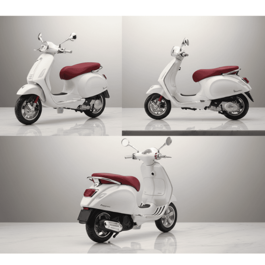 Bburago Maisto - Vespa Primavera 150 - Scala 1:12 - Colore casuale