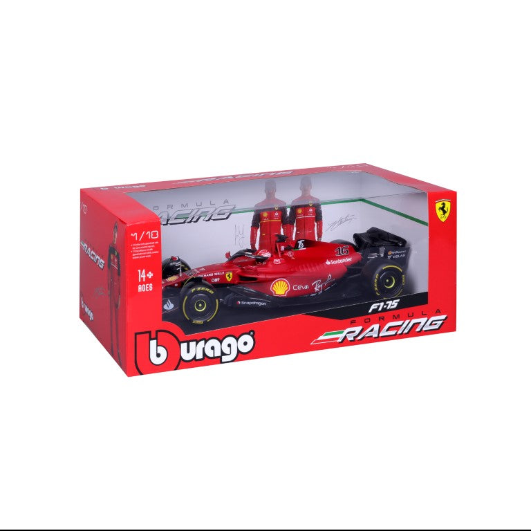 18-16811 #16 Leclerc - Bburago - 1:18 - Ferrari Racing - FERRARI F1-75