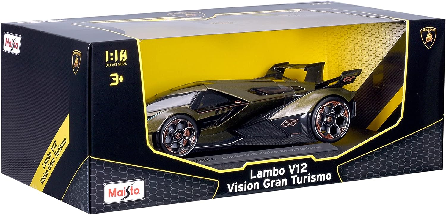 10-36454  Maisto -  Lamborghini V12 Vision Gran Turismo - 1:18