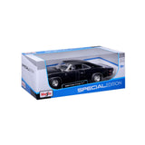 31387 BK1:18 - BBurago Maisto 1969 Dodge Charger R/TNera