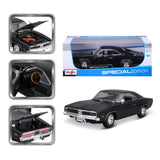 31387 BK1:18 - BBurago Maisto 1969 Dodge Charger R/TNera