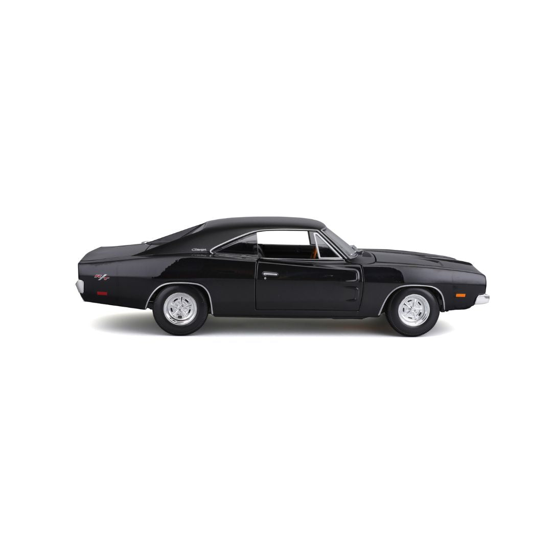 31387 BK1:18 - BBurago Maisto 1969 Dodge Charger R/TNera