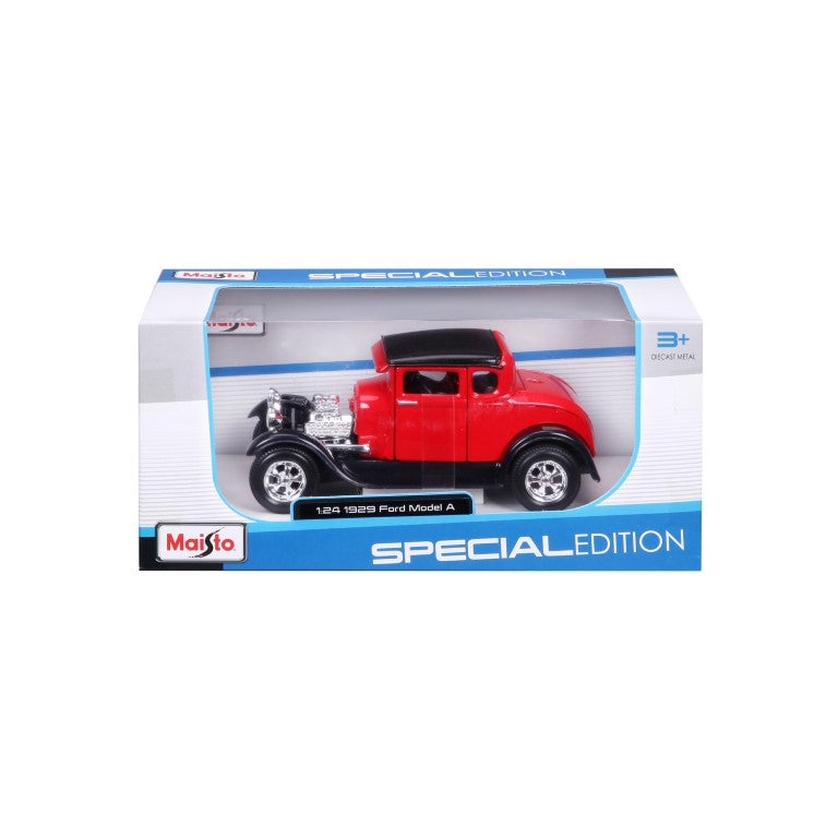 10-31201  Maisto - Ford Model A 1929 - 1:24 - rosso