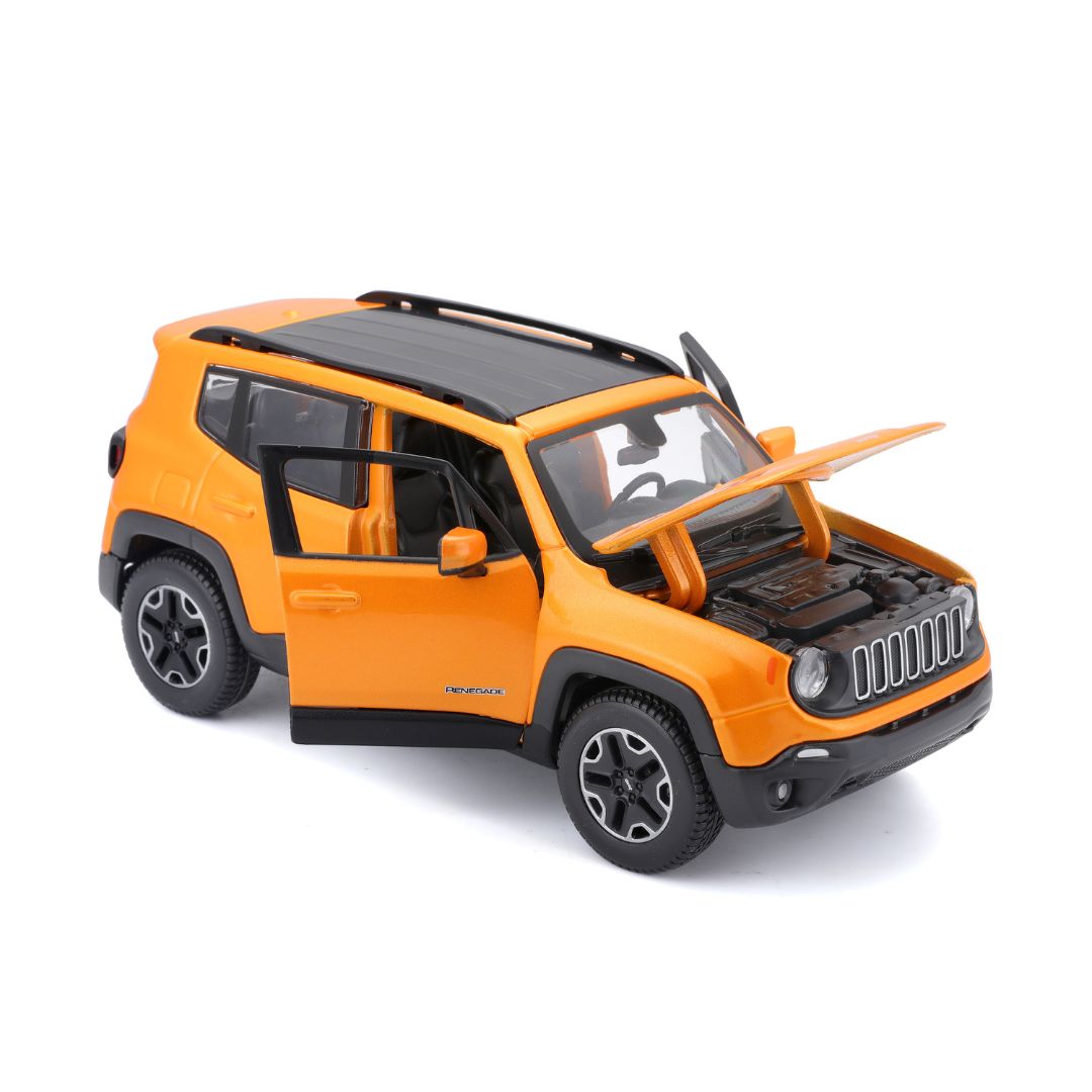 31282 Bburago Maisto - Jeep Renegade, arancione - Scala 1:24